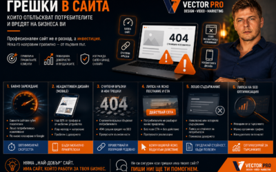 3 малки грешки в сайта ви, заради които клиентите ви избягват