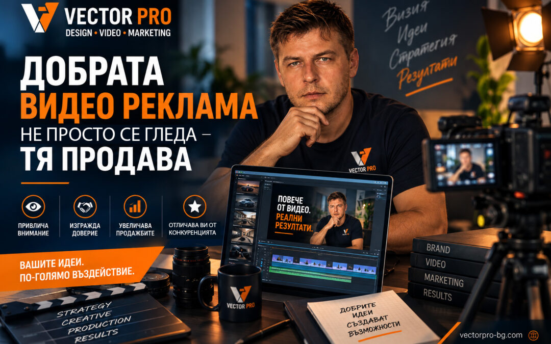 Добрата видео реклама не просто се гледа – тя продава
